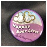 Disney Button Badge: Happly Ever After (Marriage)