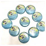 Disney Button Pin Lot: 10 Pack Birthday