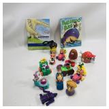 Vintage Fast Food Toy Lot: McNuggets & Disney