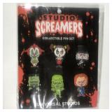 Universal Studios Pin Set HHN Screamers