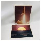 Vintage NASA Shuttle Photo Press Release