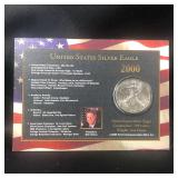 2000 United States Silver Eagle