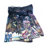 Iron Maiden Somewhere In Time Board Shorts 36