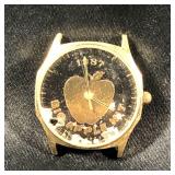 Broken Vintage NYV Big Apple Souvenir Watch 1987