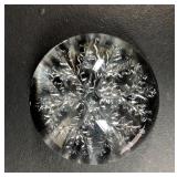 AVON CRYSTAL PAPERWEIGHT SNOWFLAKE