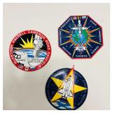 Vintage NASA Shuttle Mission Sticker Lot