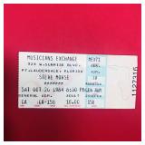 Vintage Concert Ticket Stub: Steve Morse (Dreggs)