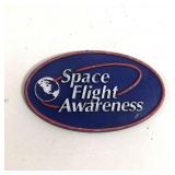 Vintage NASA Space Flight Awareness Safety Magnet