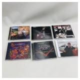 Music CD Bundle Lot: 6 Pack Classic Rock Santana +