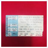 Vintage Concert Ticket Stub: Tom Petty 