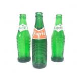 Vintage Dutch Soda Bottle Bundle Sprite & Fanta