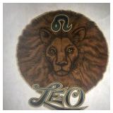 Vintage Iron-On T-Shirt Transfer 70s Leo Sign