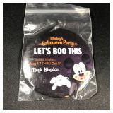 Disney Button Badge: Halloween Let