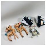 Vintage Fast Food Toy Lot: Disney Bambi