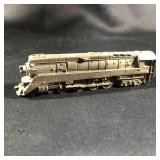 Danbury Mint Mini Pewter Locomotive Train