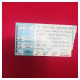 Vintage Concert Ticket Stub: Tom Petty 