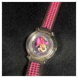 Vintage Disney Watch Clear Minnie