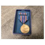 Vintage WWII American Campaign Ribbon Medal