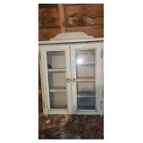 Rustic display cabinet30hx20wx7inches depth