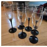 Vintage Luminarc  Champagne Glasses