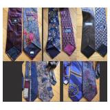 Lot Of Assorted Silk Ties