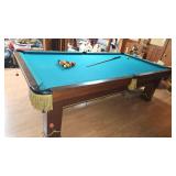 Monarch Cushion Brunswick Billiards Table