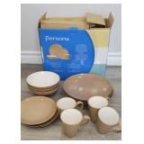 New Persona 16 piece stoneware set