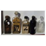 Lot of Collectable Antiques Medicine Bottles