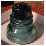 AQUA BLUE HEMINGRAY NO 40 INSULATOR