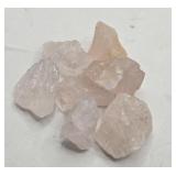 LOT OF PINK QUARTZ CRYSTALS