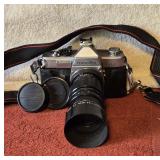 Vintage Minolta & Telephoto lens