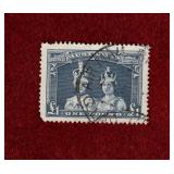 AUSTRALIA 1938 USED KGVI HI VALUE STAMP SCOTT #179