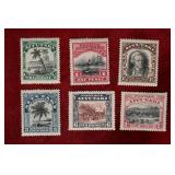 AITUTAKI 1920 MINT STAMP SET SCOTT # 28-33