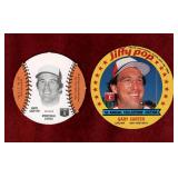 GARY CARTER 2 DIFFERENT DISC BASEBALL CARDS