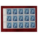 CANADA BLK OF 15 OFFICIAL 5 CENT KGVI STAMPS #O20