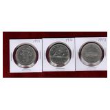 CANADA 1971-1973 NICKEL $1 COINS