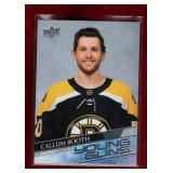 CALLUM BOOTH 20-21 UD YOUNG GUN HOCKEY CARD