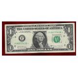 USA 2017 REPLACEMENT ASTERISK $1 RESERVE NOTE