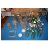 Coke and glass items