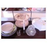 Miscellaneous dinner plates