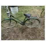 Raleigh Bicycle with Folding Baskets