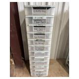 12 Drawer Storage With O Rings / Seals /  Shims