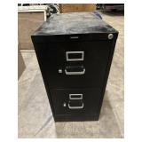 2 Drawer Metal Filing Cabinet