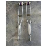 Pair of crutches