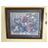 Framed Floral Print