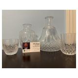 Crystal decanters /glasses