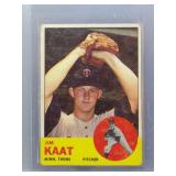 Jim Kaat 1963 Topps