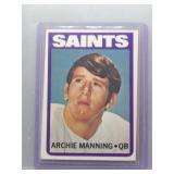 Archie Manning 1972 Topps Rookie