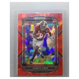 Jahmyr Gibbs 2023 Prizm DP Red Cracked Ice Rookie