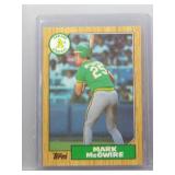 Mark McGwire 1987 Topps Rookie